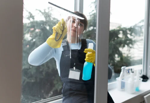 Nettoyage de vitres intérieures et extérieures à Cerny